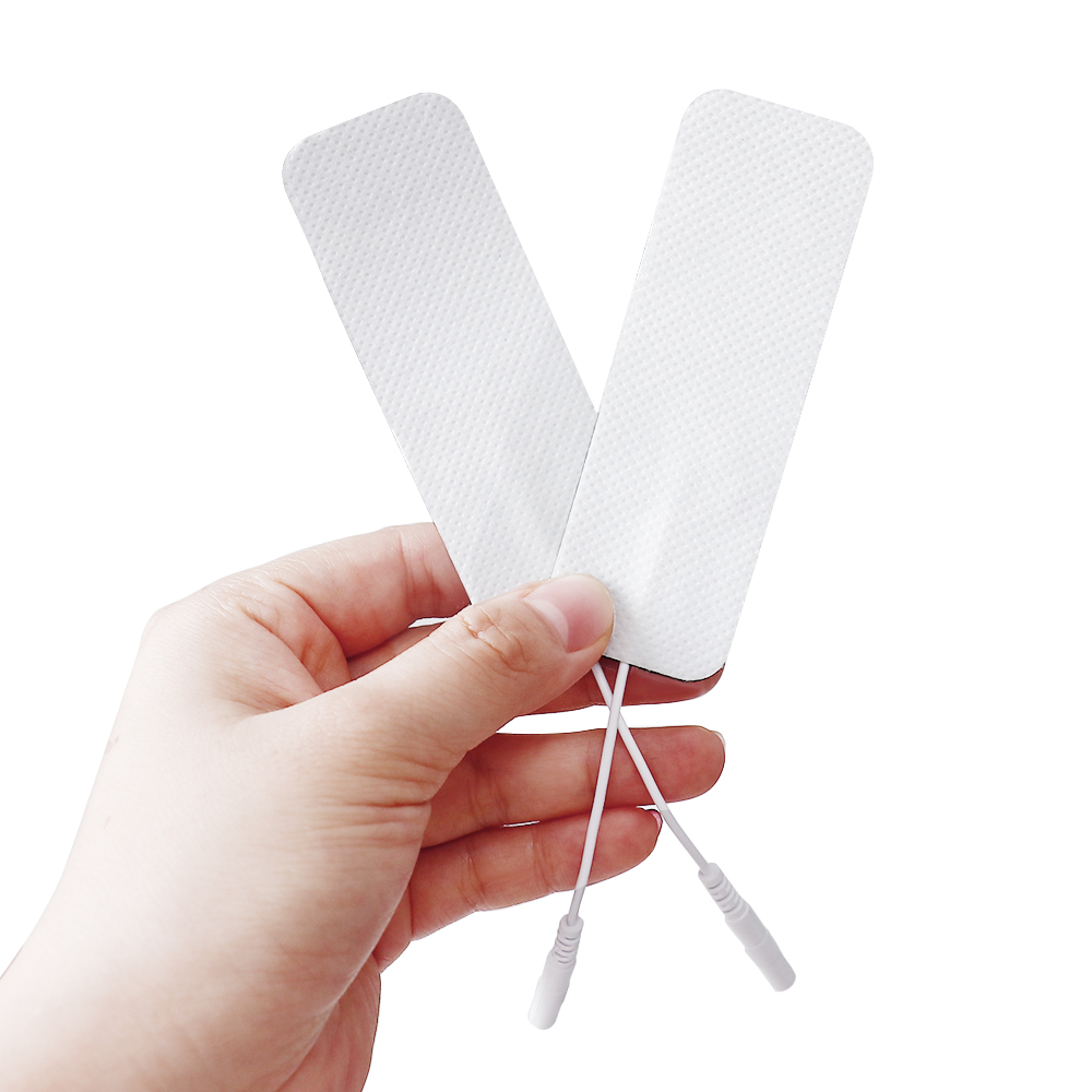 แผ่นเจลฝังเข็มนำไฟฟ้า10/20ชิ้นอุปกรณ์กายภาพบำบัดกระตุ้นกล้ามเนื้อ EMS แผ่นขั้วไฟฟ้า