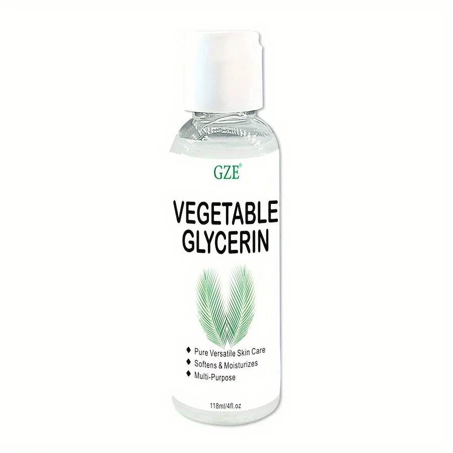 GZE 식물성 글리세린, 100% 순수, 다용도 스킨 케어, 유연 및 보습, 다목적 및 다용도 스킨 케어