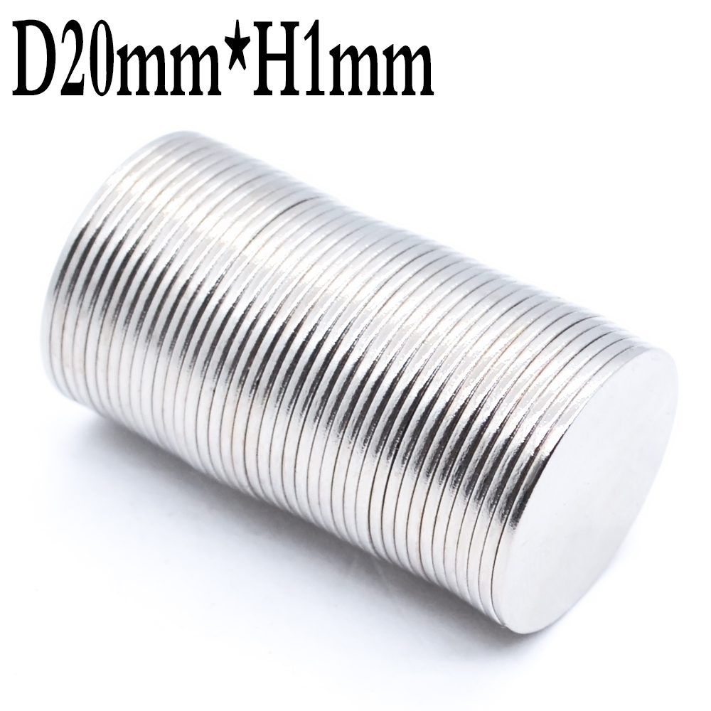NEW magnet1mm Thick Super Strong Magnets NdFeB Neodymium Thin Small Disc Magnet Permanent N35 Dia 1/2/3/4/5/6/8/10/12/15/18/20mm