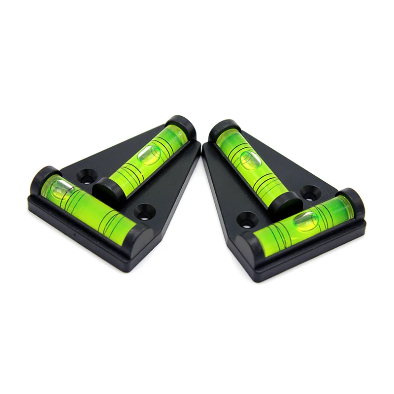 RV T レベルクロスチェックバブル水準器多目的 2 ウェイバブル水準器キャラバンキャンピングカートレーラー三脚用