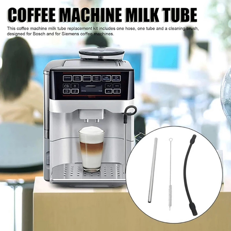 Essential Coffee Machine Milk Pipe Cleaner for Bosch VeroAroma and Siemens EQ.6 Series