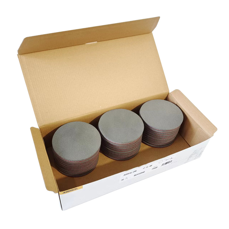 Mirka Abralon 180/360/500/600/1000/2000/4000 Grit Spons Sangding Disc Schuim Haak & loop Schuurpapier 3Inch 4Inch Polijsten 75 100