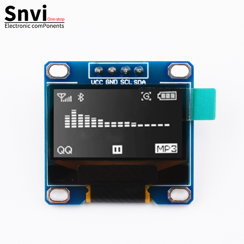 Módulo de pantalla OLED blanco serie oled IIC de 0,96 pulgadas 128X64 I2C SSD1306 12864 placa de pantalla LCD para Arduino
