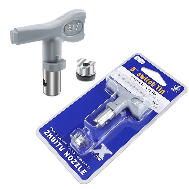Bico de alta pressão 2/3/4/5, todas as séries, pontas mal ventiladas cinza resistentes, protetor de bico para pulverizadores, pistola de pintura e pistolas xtr, 1 peça