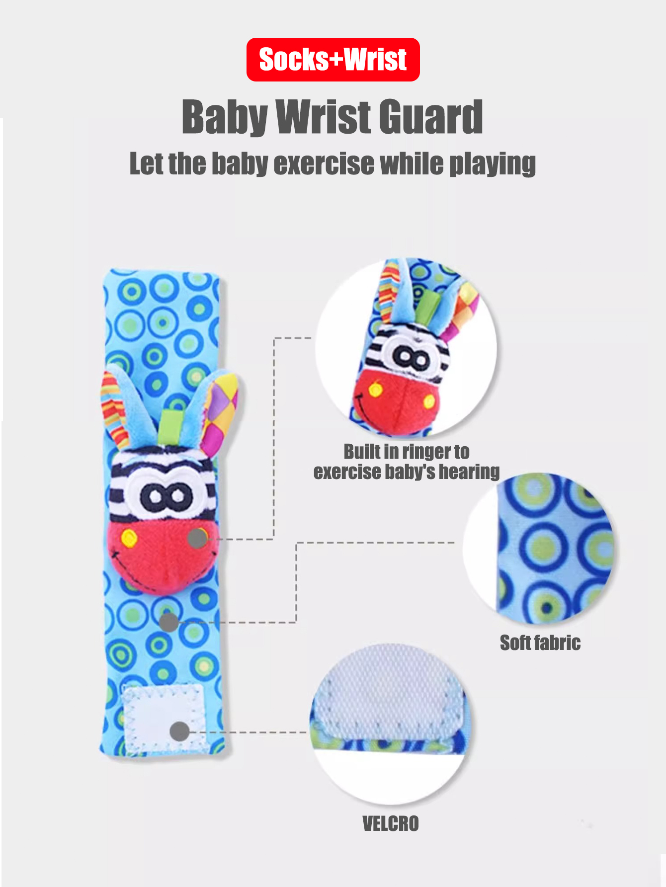 4 unids/set bebé muñeca sonajero calcetines juguetes 0-12 meses niña niño desarrollo educativo temprano lindos niños pequeños regalos sensoriales