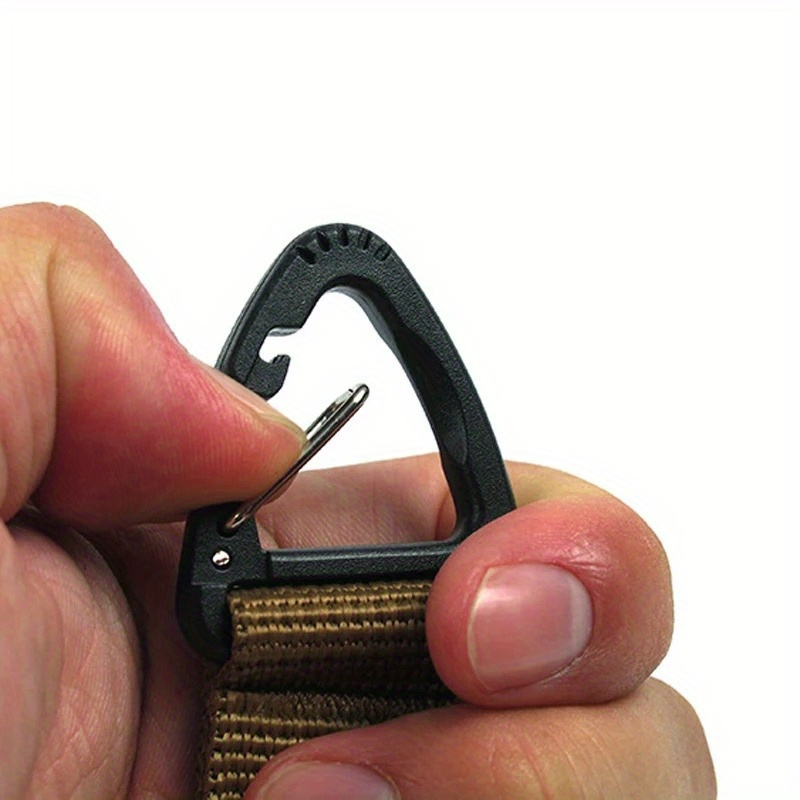 Guanti in nylon multiuso Guanti da lavoro con gancio Clip di sicurezza Corda da arrampicata tattica esterna Campeggio appeso Buck Campeggio esterno