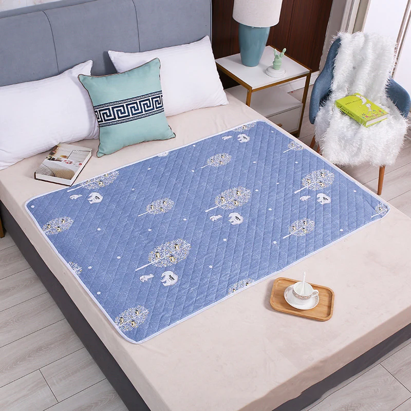 Coussin à couches imperméable, lavable, en coton, respirant, matelas de soins pour couches surdimensionnées