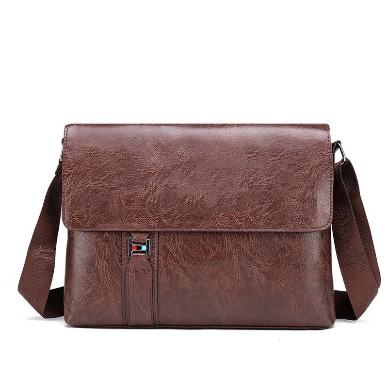 Herren Aktentasche Pu Leder iPad A4 Dokument Schulter Executive Arbeit Business Work Messenger Cross body Seite männliche Designer-Tasche