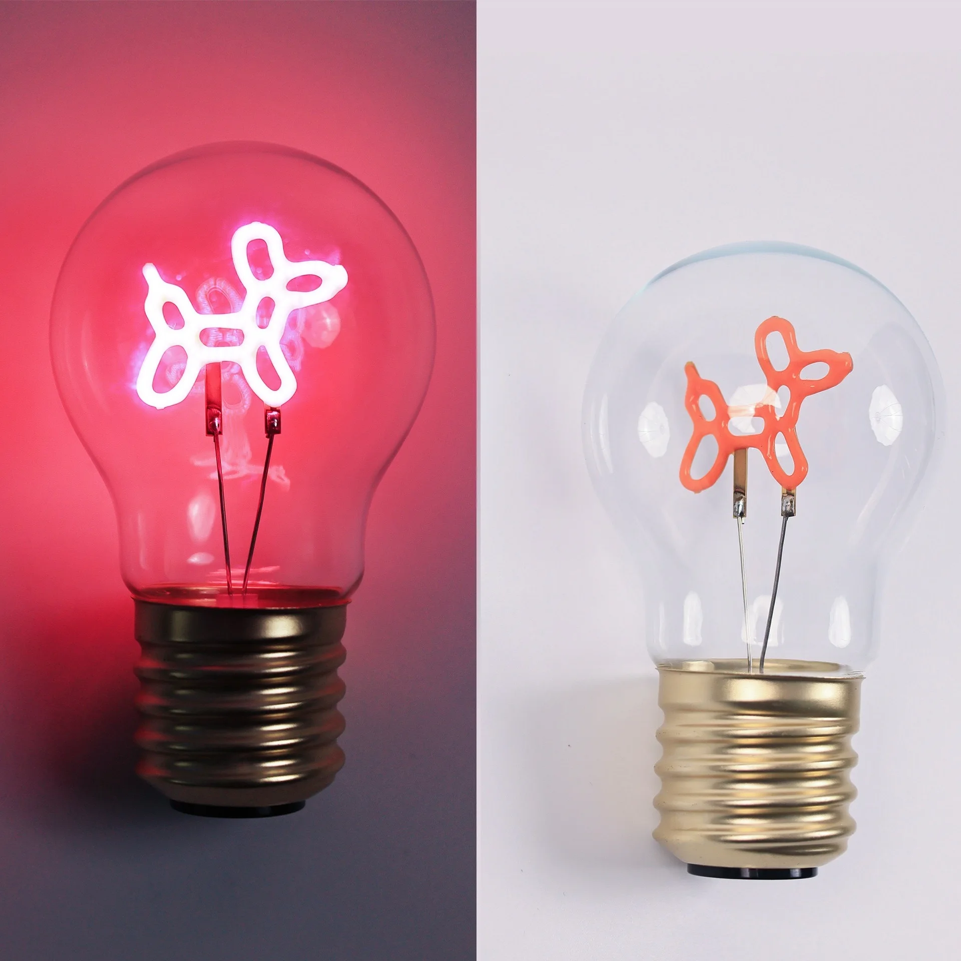 A70 5V rechargeable light bulb with one arrow through the heart modeling plasti dimmable creative decorative desk bedroom lamp