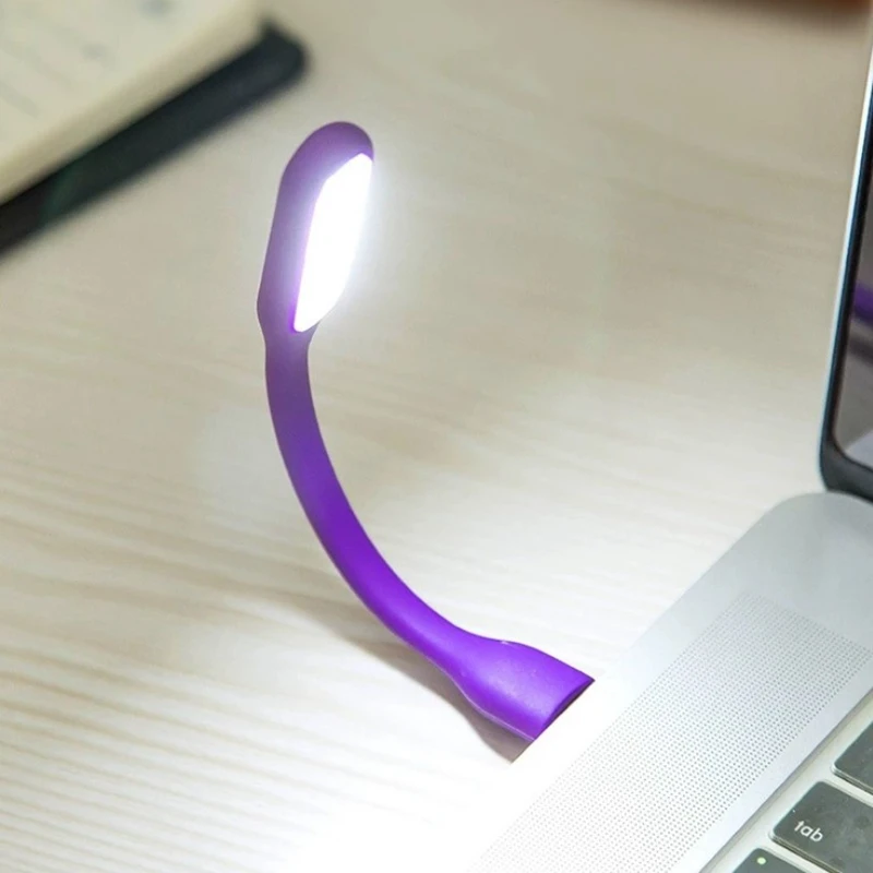 Hot Mini USB Fan Flexible Bendable Cooling Fan and USB LED Light For Humidifier & Power Bank & Notebook & Computer Summer Gadget