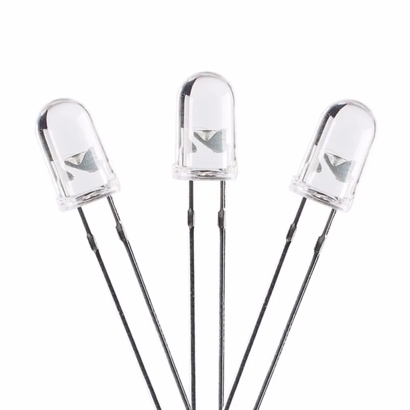 50PCS 3mm 5mm LED Emitting Diode 940nm Remote Control Transmitter Emitter Receiver Infrared Phototransistor Photodiode DIY PCB