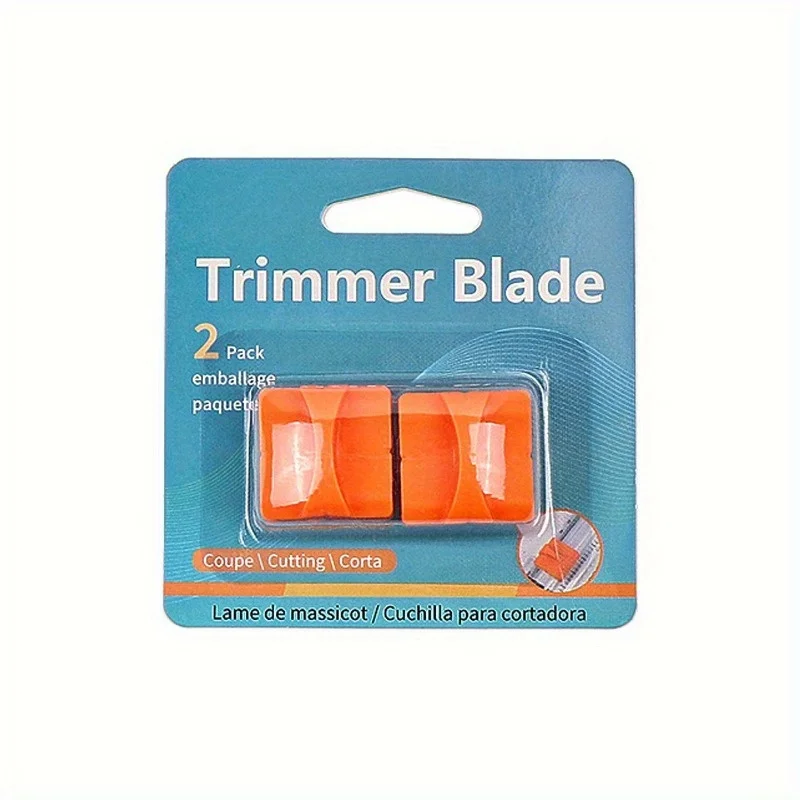 2 pcs/4 pcs เครื่องตัดกระดาษเปลี่ยนใบมีดกระดาษ trimmer ตัดเครื่องตัดกระดาษใบมีดเติม A4 สีดําและสีขาวกระดาษตัด