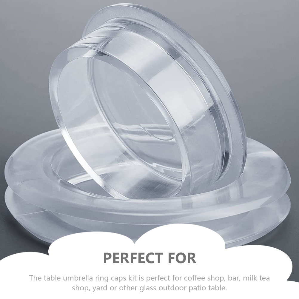 屋外パティオ用傘カバー、ビーチ、サンシェード、テーブル、リングスイート、2セット