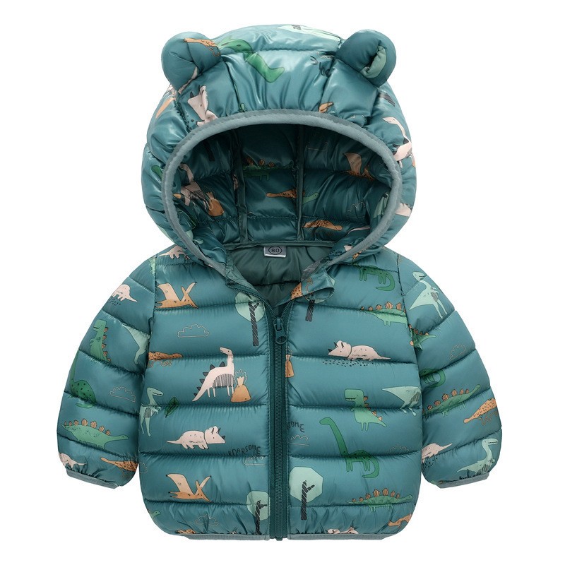 Piumini leggeri con cappuccio Bambini Ragazzo Ragazza Cappotto per bambini Autunno Inverno Capispalla Abbigliamento casual Bambini Regalo di compleanno di Natale