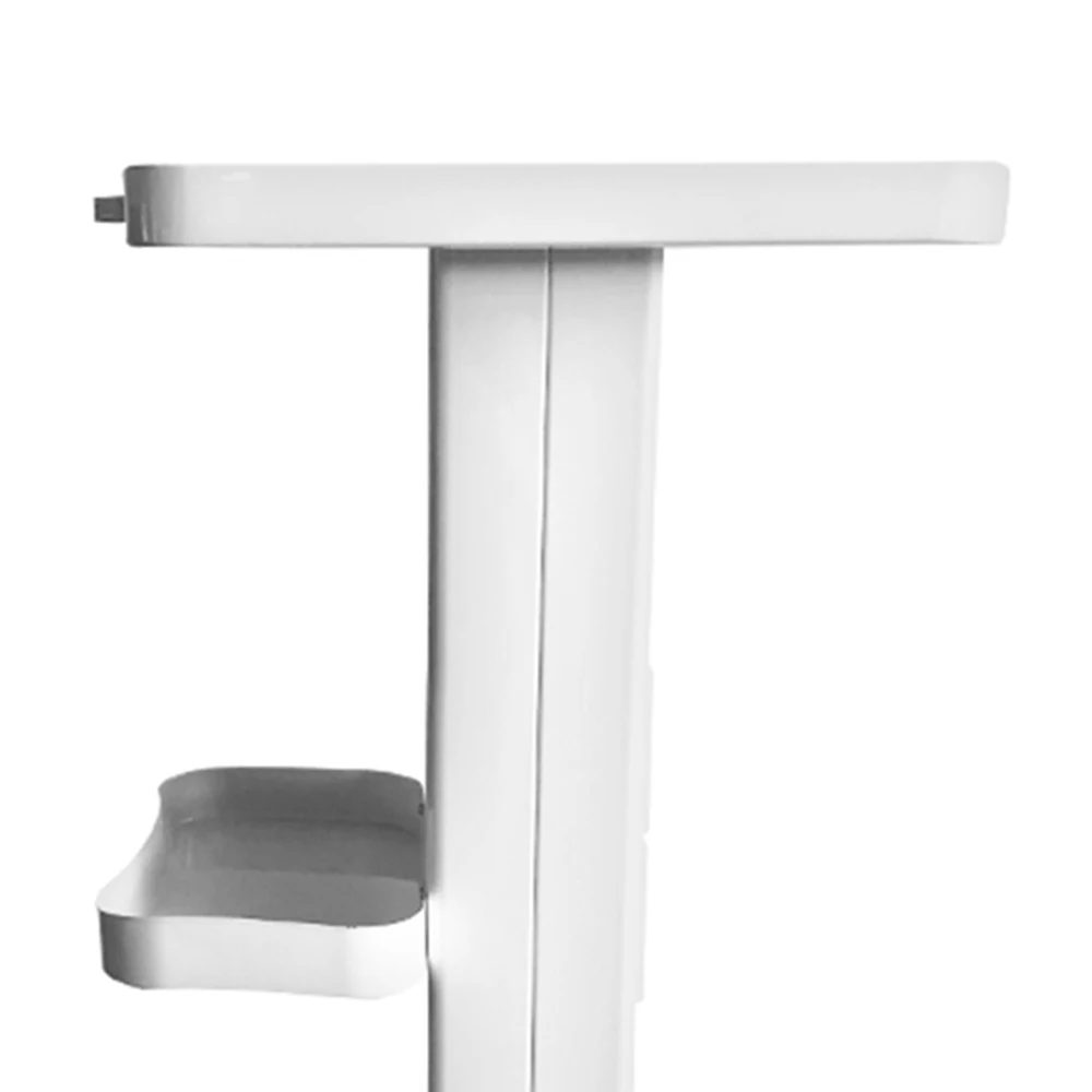 Salon Trolley Rolling Cart com EU Socket Stand, Wheel Stand, Beauty Spa Tool, Acessório, 220V