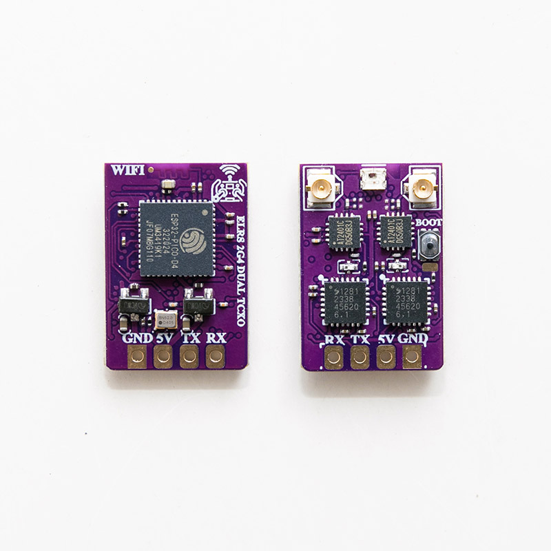 ELRS 2.4G Diversiteit Ontvanger Dubbele Antenne RX Ingebouwde TCXO voor FPV Freestyle RC Racing Lange Afstand Drone Accessoires