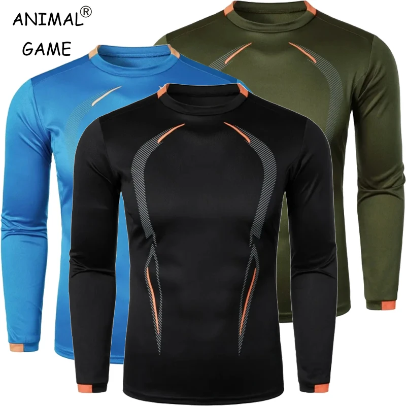 Herbst männer Langarm Quick Dry T-shirt Leichte Atmungsaktive Streetwear Übergroßen Sport Fitness Outdoor Männer T Shirt