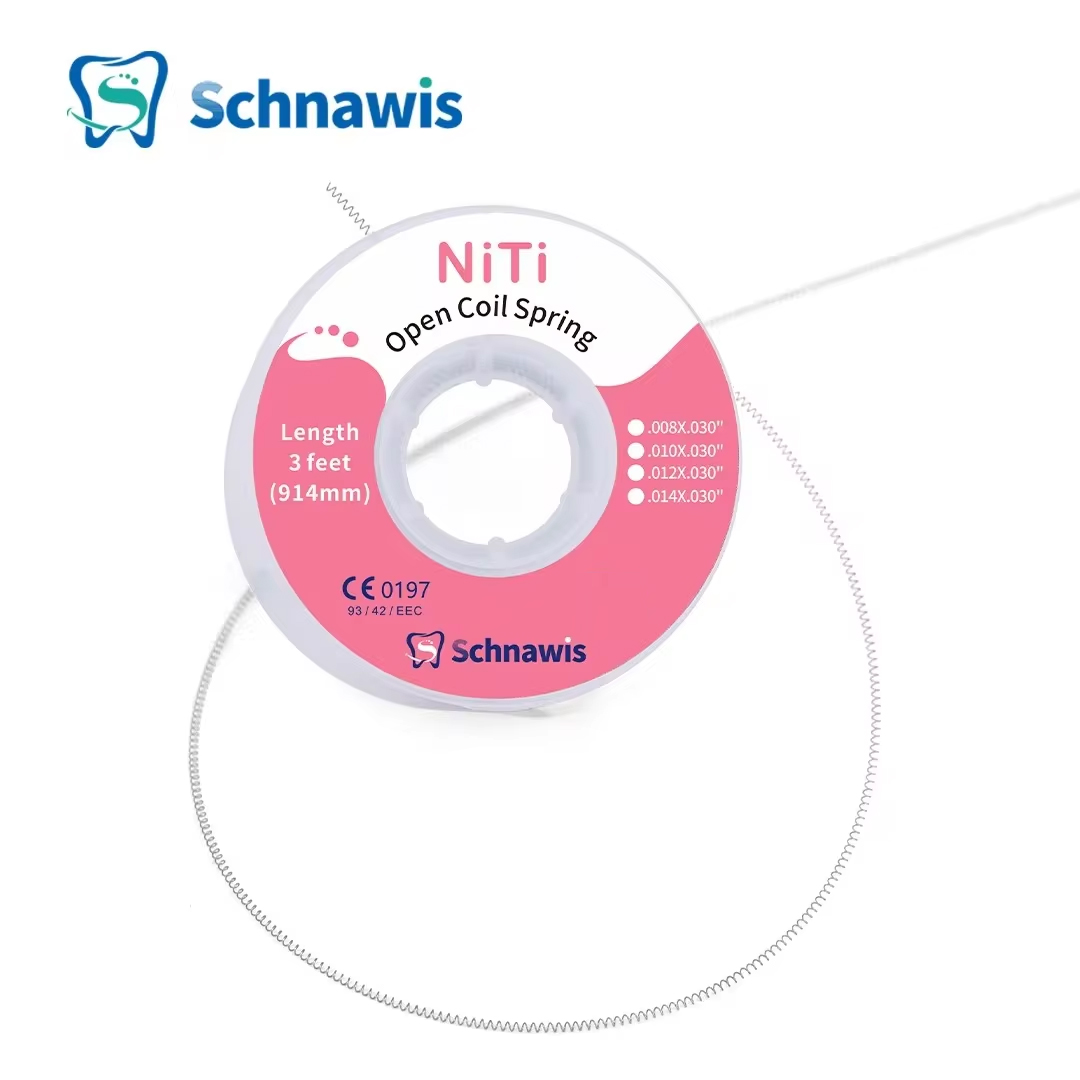 Dental Orthodontic Open Coil Spring 3 Feet(914mm) For Brackets De Ortodoncia Braces Archwires 0.008/0.010/0.012/0.014