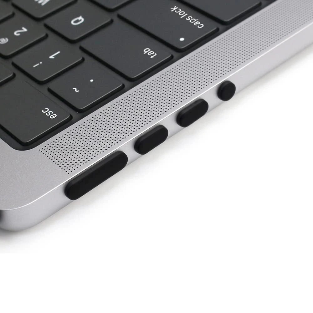 7PCS Dust Plug Cover Dirt Plug Cups Set for MacBook Pro 14/16 inch Air M3 M2 M1 A2779/A2442/A2780/A2485/A3113/A3114/A2681/A2941