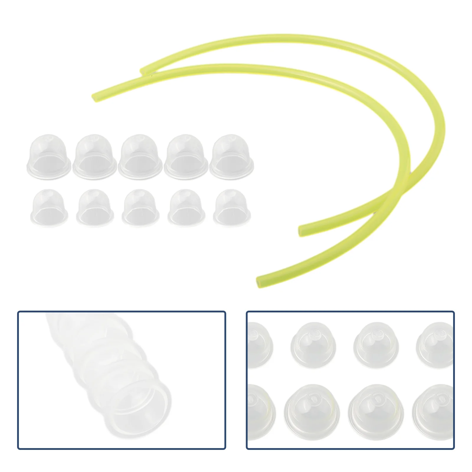 Haarschneidemaschine von Gazon, Ampullen d'amorce, Capuchon d'ampoule d'amorce de Carburateur, Petite Pump à Carburant für Homelite