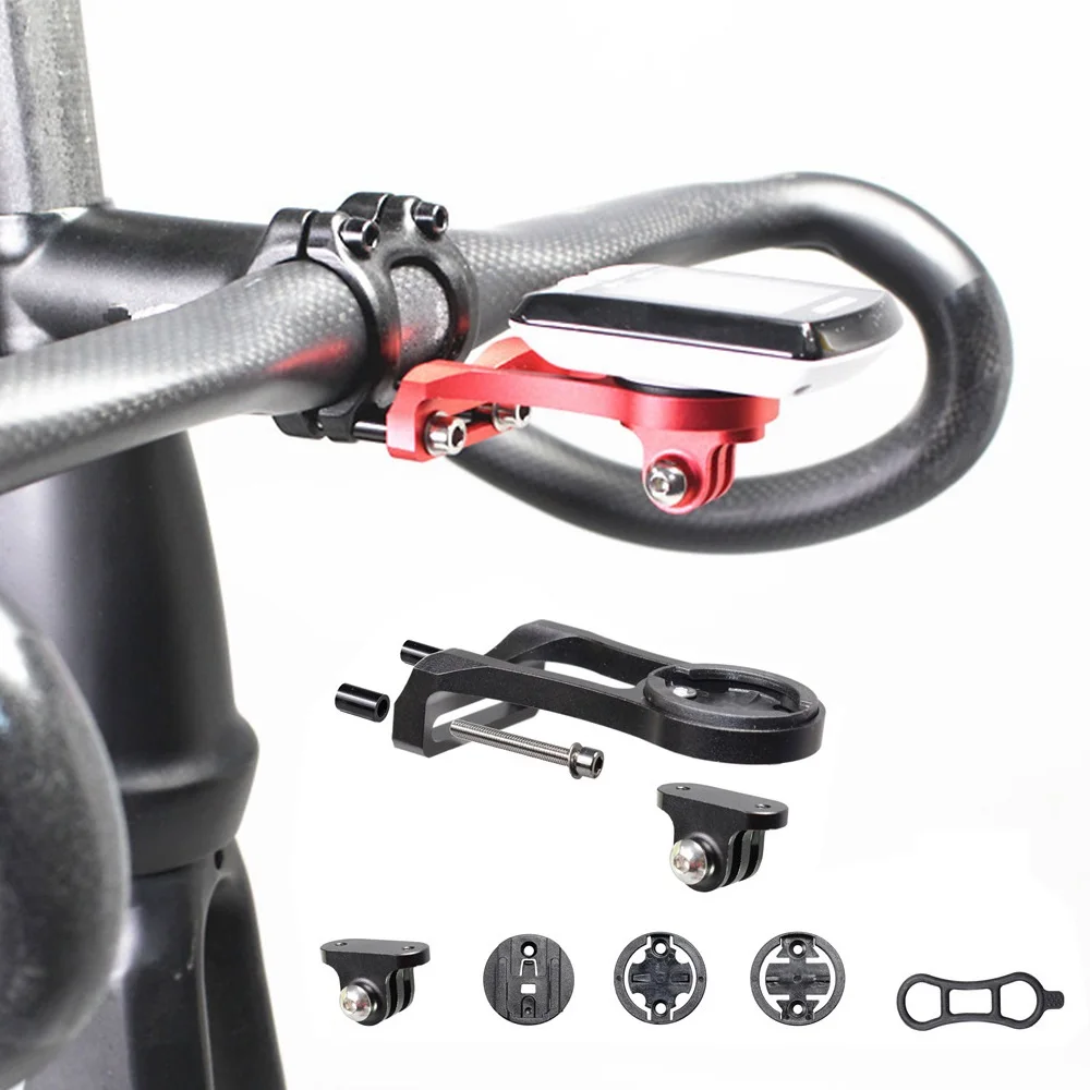 3 In 1 จักรยาน Speedometer ขาตั้งอลูมิเนียมอัลลอยด์ MTB จักรยาน Handlebar Mount อุปกรณ์ขี่จักรยานสําหรับ GARMIN Edge GPS Gopro