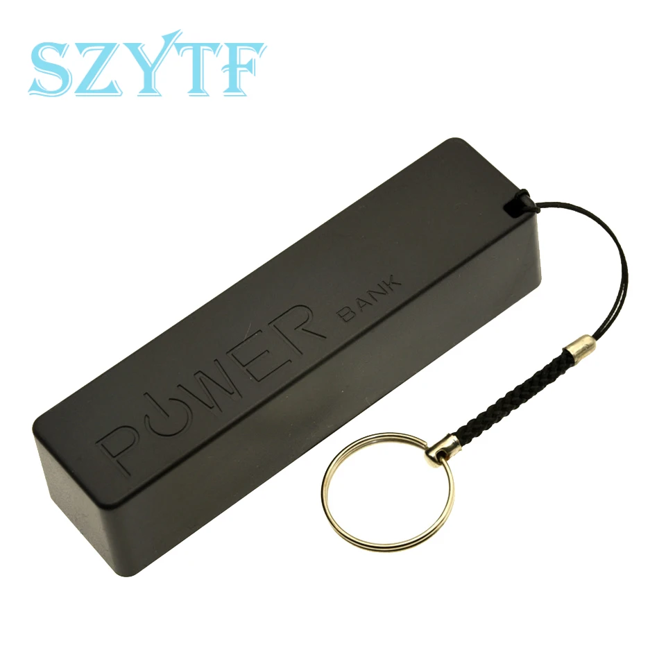 18650 USB Power Bank Case Kit - DIY Battery Box with Charger Module, Black for Arduino