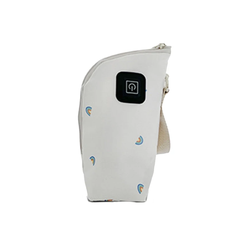 Calentador biberones USB portátil, calentador leche viaje con calefacción 5V y 2A, bolsa calentadora leche con