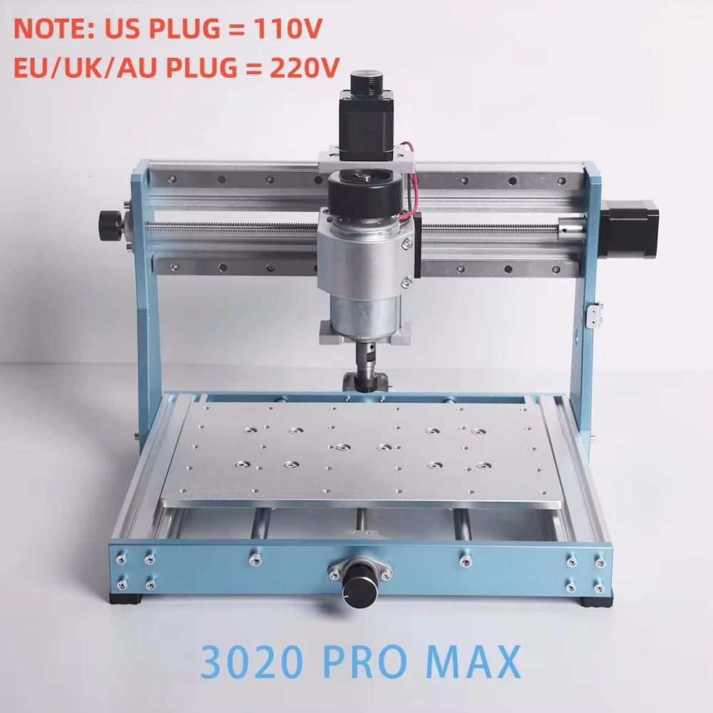Máquina de grabado CNC 3020 Pro Max, enrutador de madera con husillo de 300W para Metal acrílico, fresadora y cortadora con controlador sin conexión