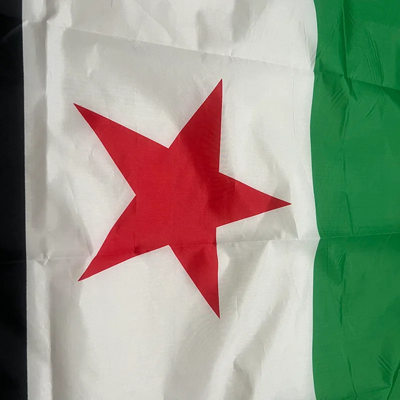 Флаг Сирии, 90x150 см, флаг революции сирии, подвесной флаг свободного людей Сирии, высококачественное украшение из 100% полиэстера
