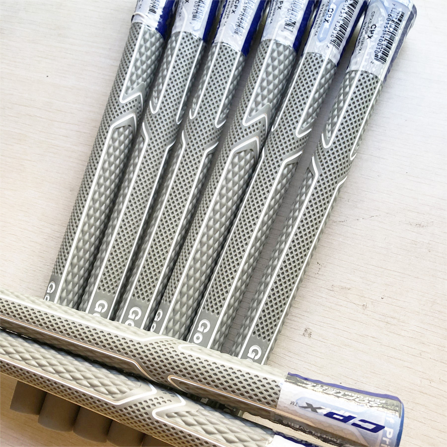 10ps/26/2pcs Kit de agarre de golf C-x Tpe Material Golf Club Grip Swing Handle 60R Hierros de madera Estándar/Medio/JUMBO Blue Golf 5 