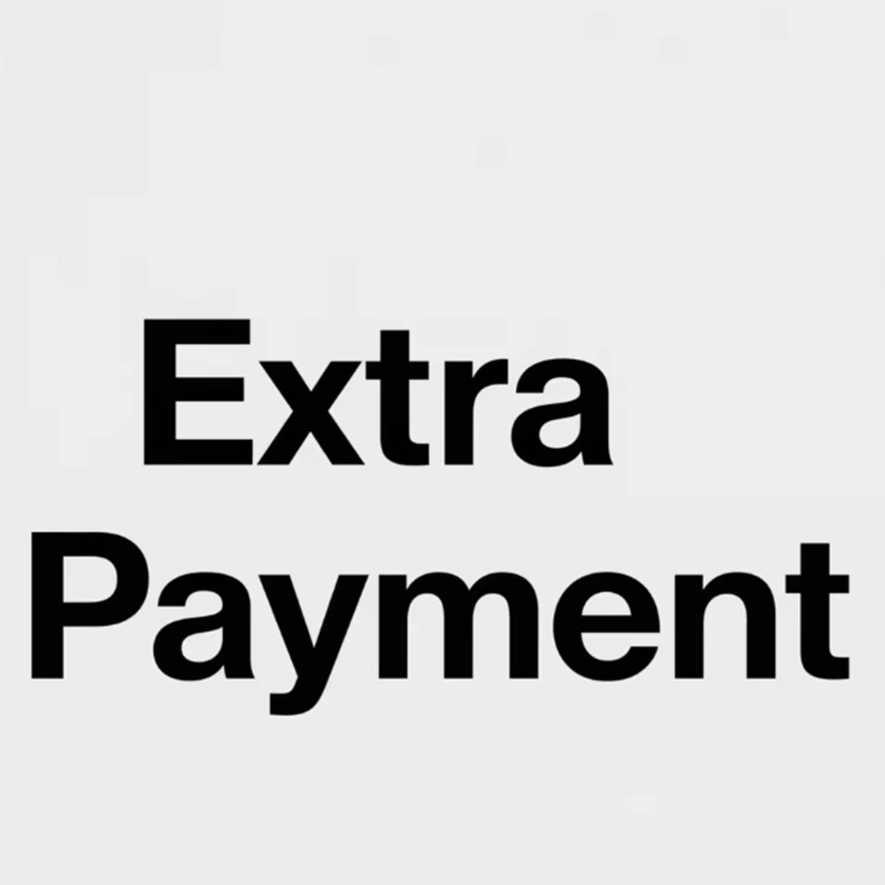 Pago EXTRA Pago EXTRA Pago EXTRA Reposición de gastos de envío