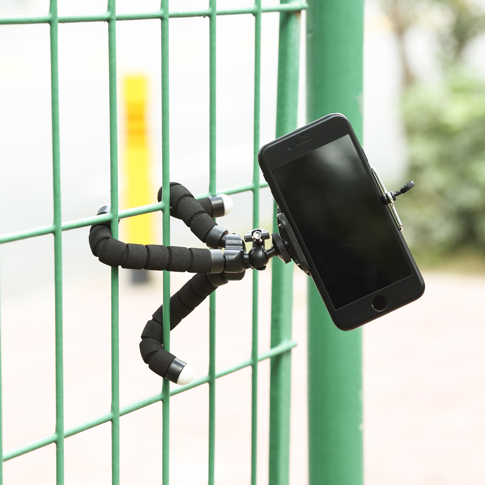 Spons Octopus Statief Universeel Voor Live Stream Telefoon Ondersteuning Luie Vervorming Mobiele Telefoon Houder Draagbare Camera Statief