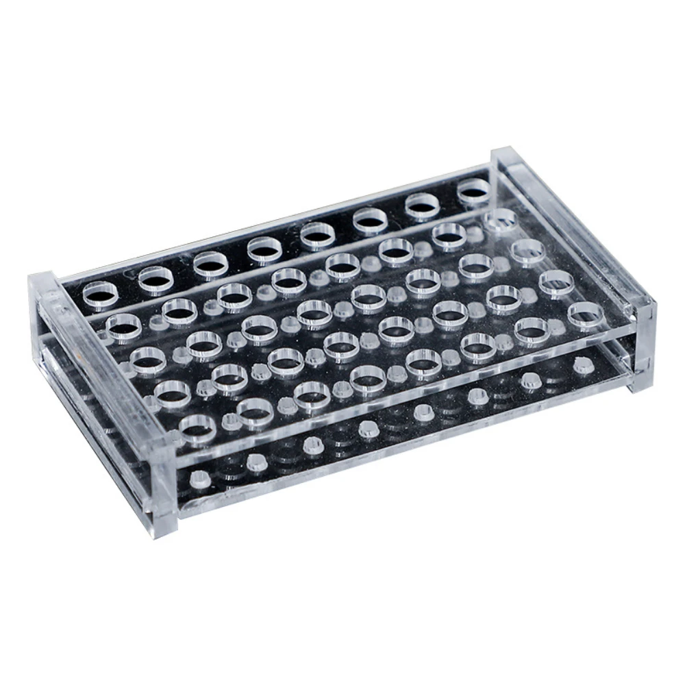 ทันตกรรมอะคริลิคอมโพสิต Applicator Dispenser ผู้ถือ Organizer สําหรับเข็มฉีดยาคอมโพสิตและอุปกรณ์เสริม