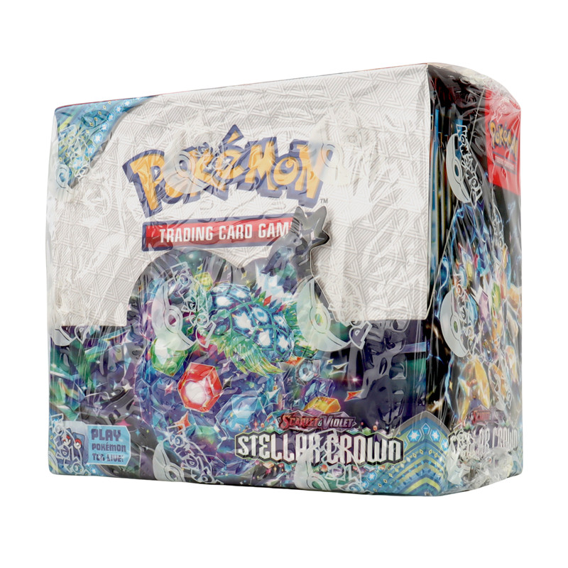 40/360Pcs English version Pokémon TCG: Scarlet & Violet Stellar Crown Booster Box Pokemon trade card 36 Pack Box