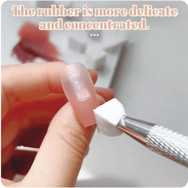 50 szt. Gąbki gradientowe zdobienie paznokci stempel narzędzia do polerowania żelowego Gradient kolorów pędzel brokat w proszku do akcesoria do Manicure