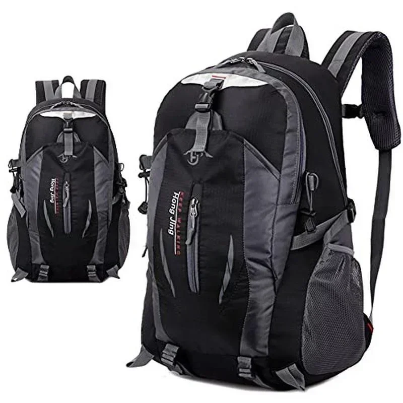 Zaini da viaggio impermeabili in nylon di qualità Borse da viaggio per arrampicata da uomo Zaino da trekking Borsa da scuola per sport all'aria aperta Zaino da uomo da donna