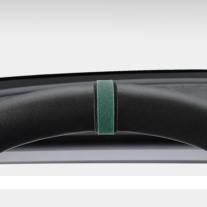 Stuurwiel midden decoratieve sticker auto stuurwiel top marker middenlijn rode markering super suède decoratie accessoire