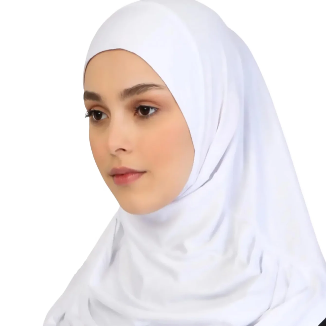 Algodão muçulmano turbante capa completa bonés islâmicos underscarf interno feminino hijab boné lenço longo xale envoltório pescoço cabeça bonnet chapéu