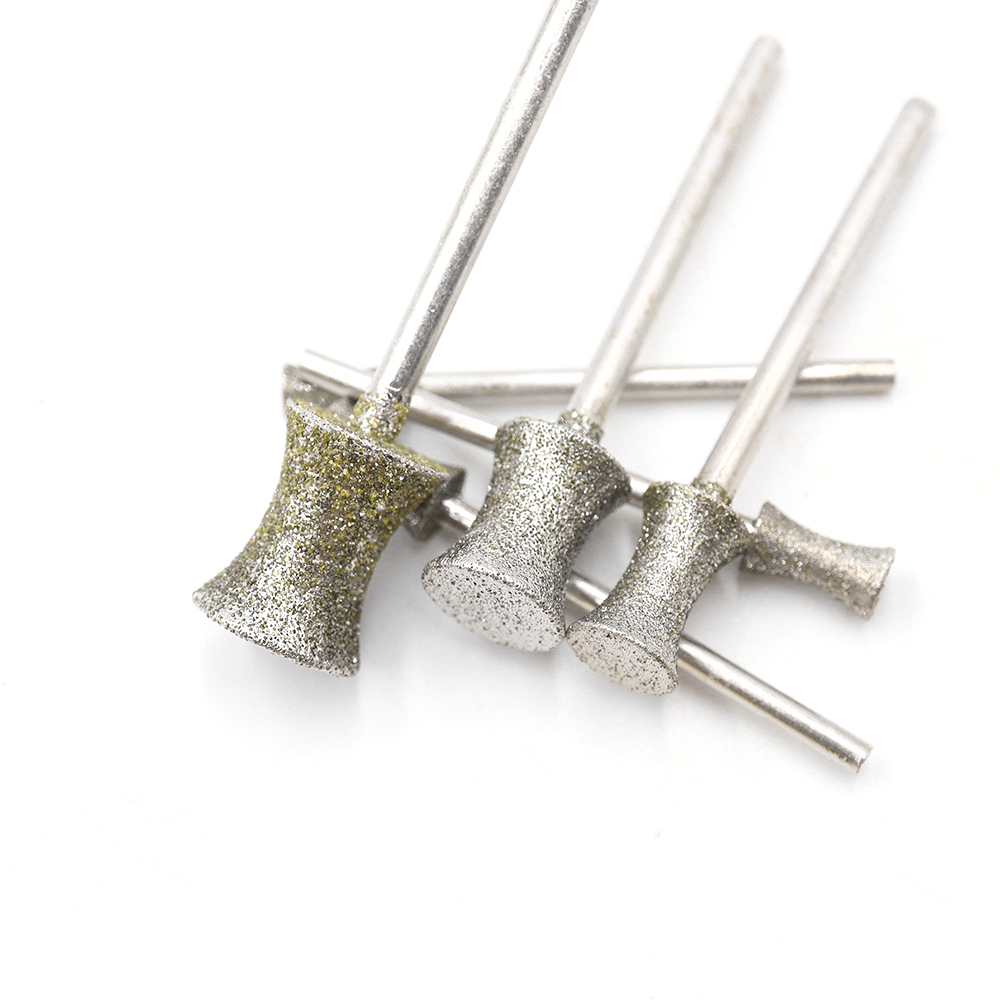 6pcs Concave Diamond Abrasive Wheel Bracelet Polishing Grinding Wheel for Bracelet Ring Jade Carving Rotation Tool Accessories