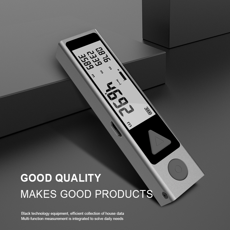 MILESEEY M120 40 м фотометрическая рулетка с колесом, с английской трансляцией