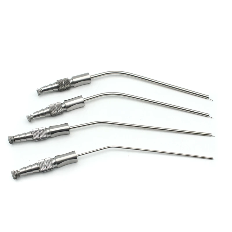 ข้อมูลจําเพาะหลายรายการทันตกรรมสแตนเลสฟางอ่อนรากฟันเทียม Sucker Pipettes ทันตกรรมศัลยกรรมเครื่องมือช่องปาก