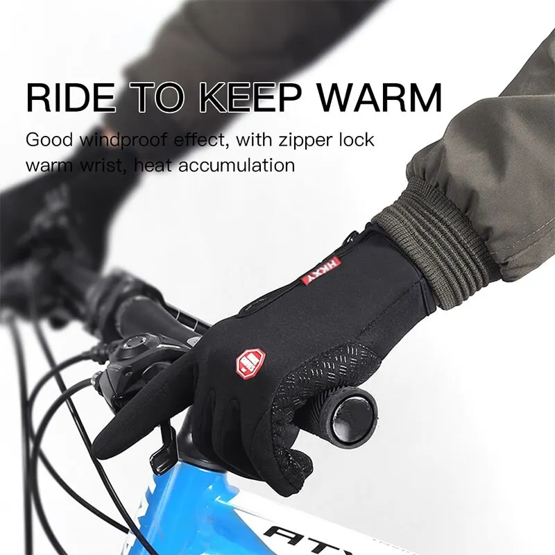Guanti da sci afferrare guanti Touch Screen in velluto autunno e inverno caldo più velluto a prova di freddo impermeabile modello di equitazione all'aperto