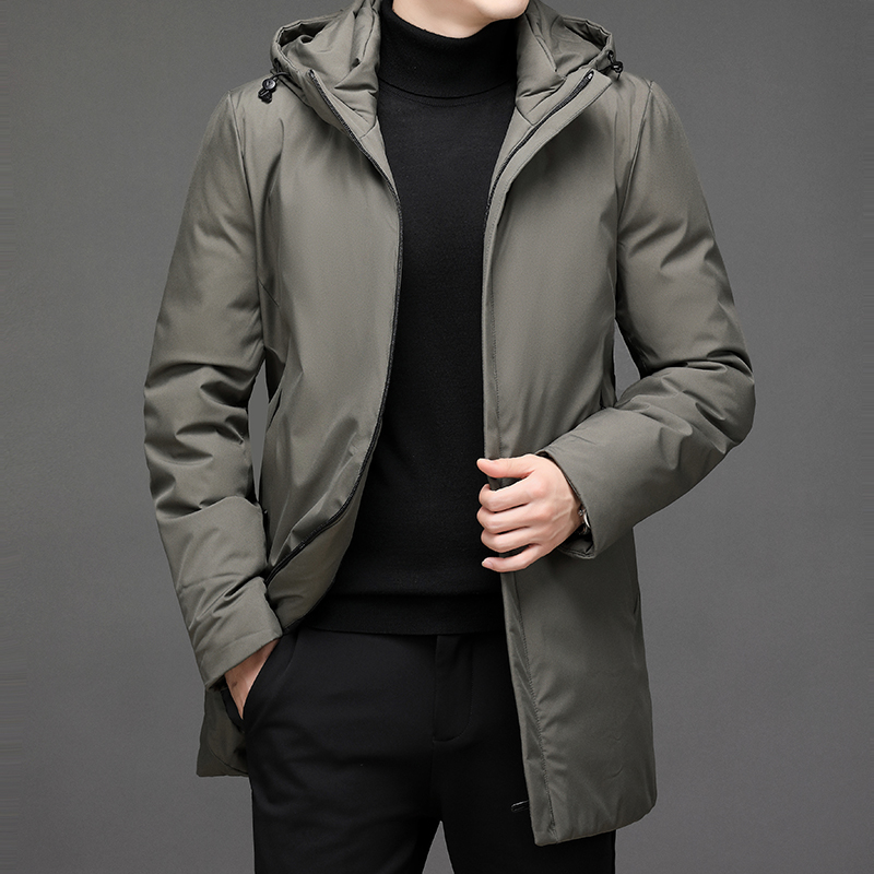 2024 Nieuwkomer Winterjas Mode Parka Jas Menthick Warm Heren Klassiek Winddicht Heren Heren Mode Parka 'S Full Size M-4XL