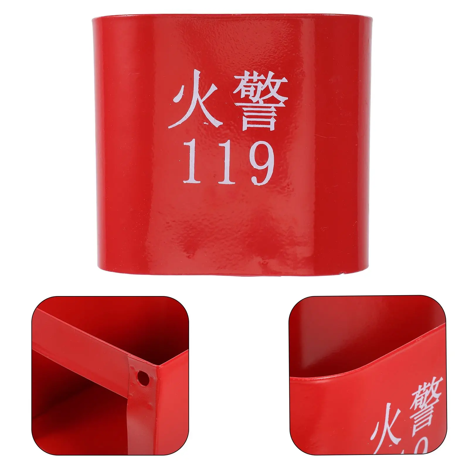 Fire Extinguisher Wall Mount Holder Thickened Spacesaving Iron Bracket Home Office Use Fire Equipment Storage Solution