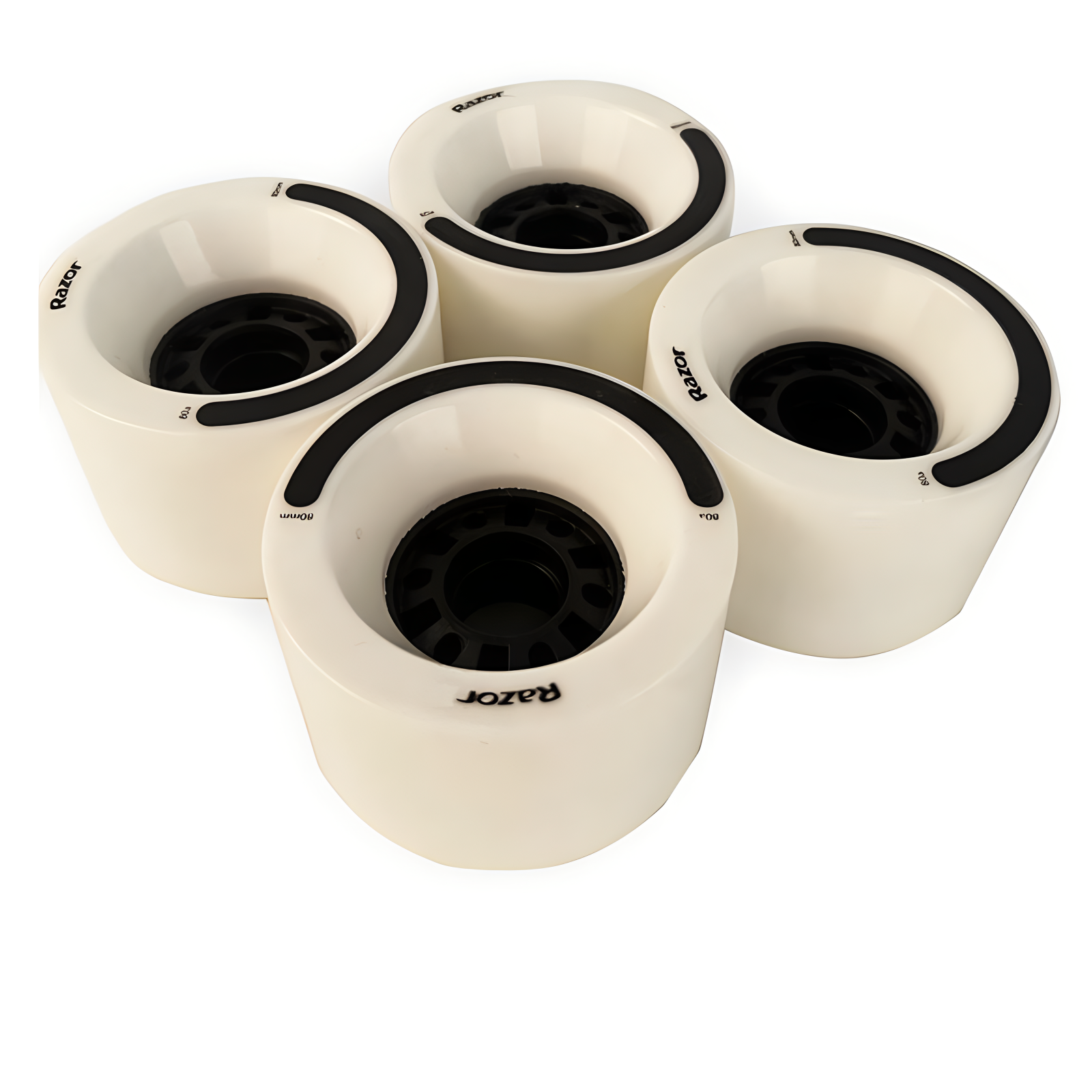 80 mm ダウンヒル ロングボード スケートボード クルージング ホイール 4 個セット ベアリング付き ロングボード ホイール スケートボード ホイール スペーサー付き