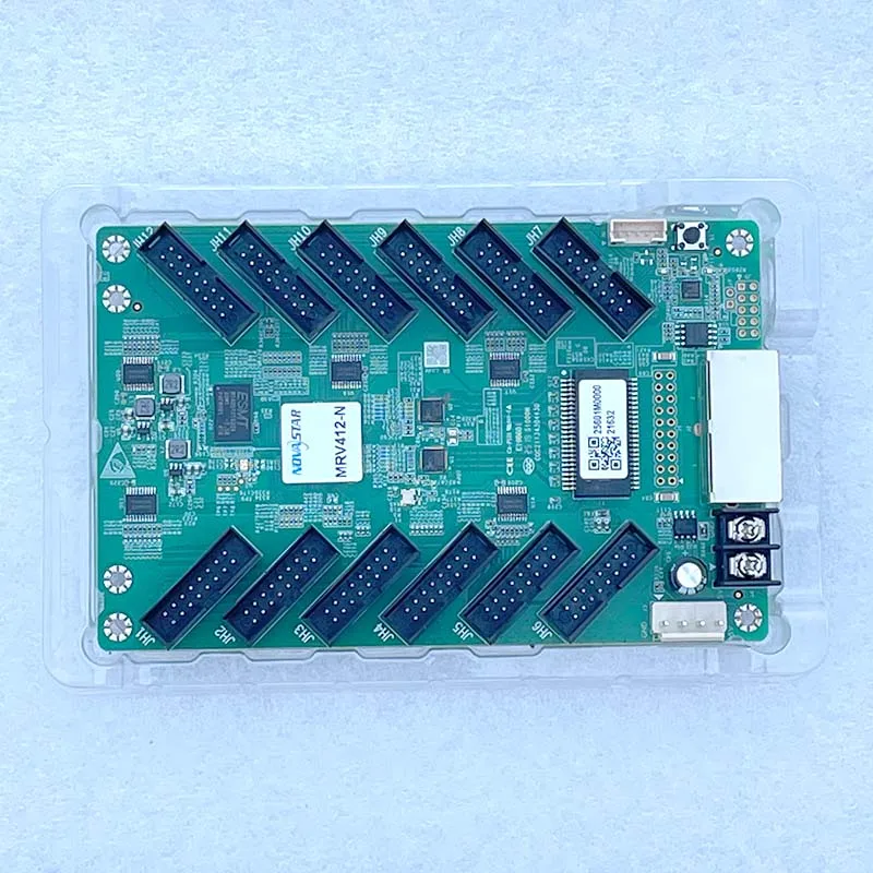 Novastar MRV412-N Receiving Card LED Video Wall Controller LED Display Screen RGB Matrix HBU75 Full Color Module Control card