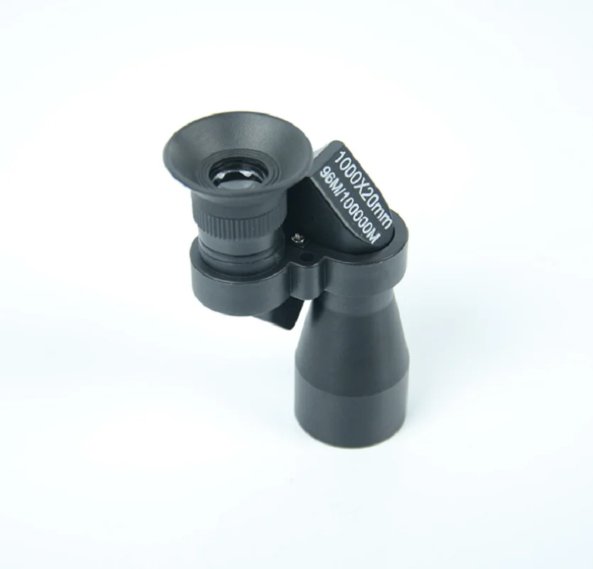 Telescópio monocular com zoom de alta ampliação 1000x20: mini tamanho de bolso portátil, adequado para pesca ao ar livre, caça, camping