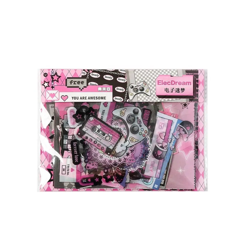 DIY Itabag ใส่วัสดุ Retro Pack อุปกรณ์ตกแต่ง ACGN DIY Handmade Basic ตกแต่งฟิลเลอร์สําหรับ PD Memorabilia