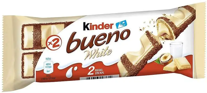 Chocolate Barittas KinderBueno Blanco - 30x42gr
