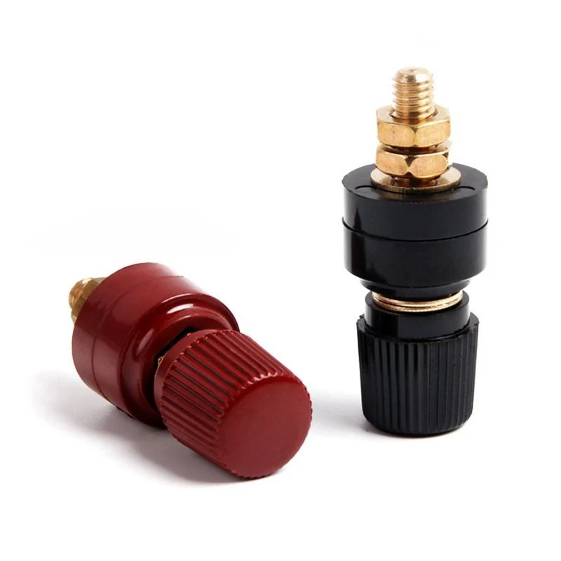 Copper 555 M6/M8/M10 Wire Binding Post Thread Screw Brass Weld Machine Inverter Clamp Power Supply Splice Connector Terminal